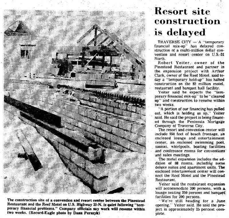 Pinestead Reef Resort (Reef Motel) - 1976 Construction Delay (newer photo)